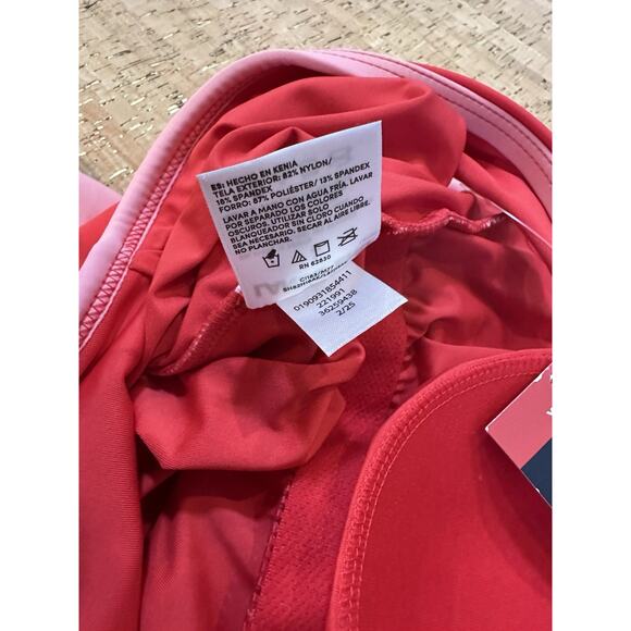 Lands' End Women's One Piece Swimsuit Size XL/18 Red Pink Stretch UPF 50 New NWT - Picture 5 of 7